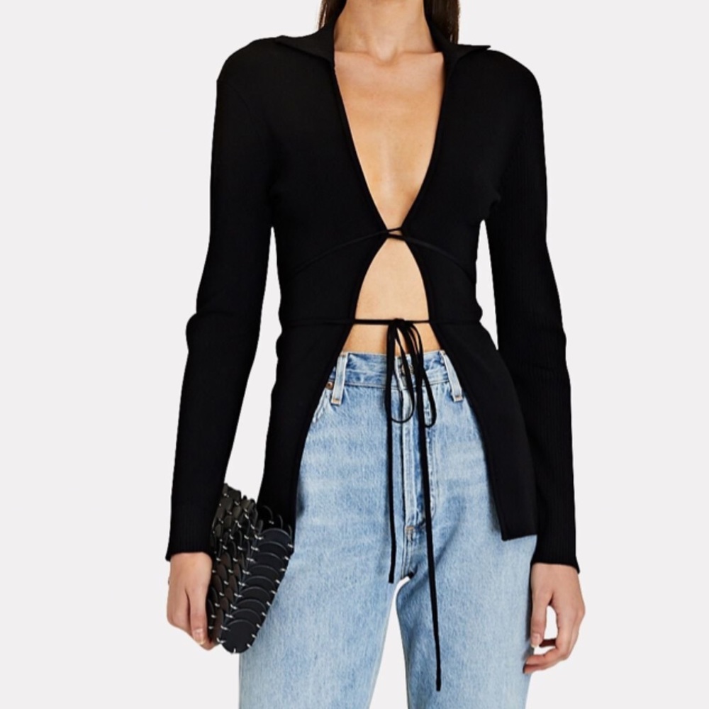 Christopher Esber Tie front cardigan